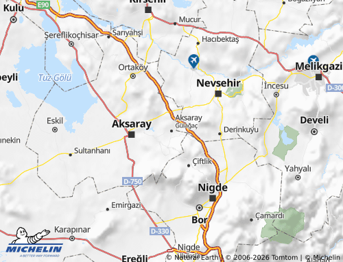 Mapa MICHELIN Gülağaç - ViaMichelin
