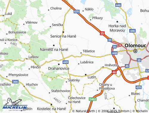 Mapa MICHELIN Rataje - ViaMichelin