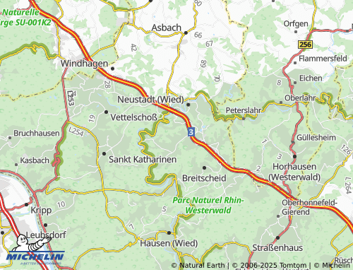 MICHELIN Gerhardshahn map - ViaMichelin