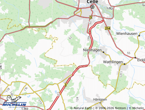 MICHELIN Großmoor map - ViaMichelin