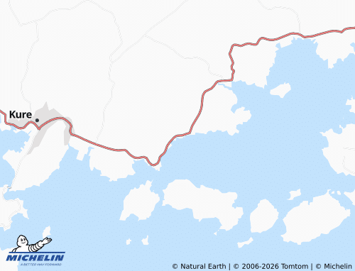 MICHELIN-Landkarte Osaki-Kami-Jima - ViaMichelin