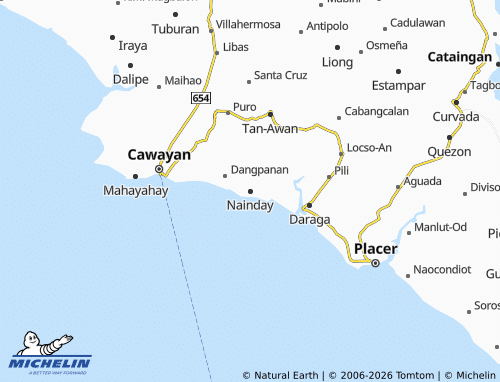 MICHELIN Nainday map - ViaMichelin
