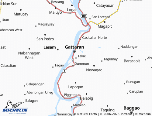 Mappa MICHELIN Takiki - ViaMichelin