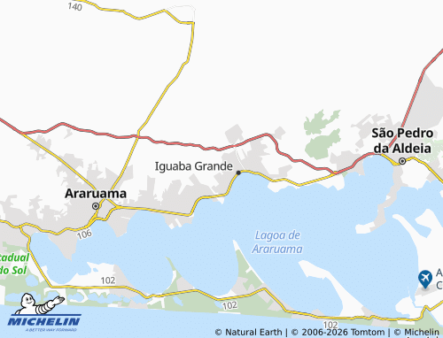 Mapa MICHELIN Da Pedreira - ViaMichelin