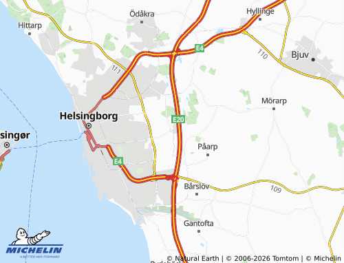 Carte MICHELIN Långeberga - ViaMichelin