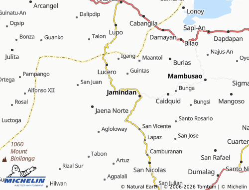 MICHELIN Molet map - ViaMichelin