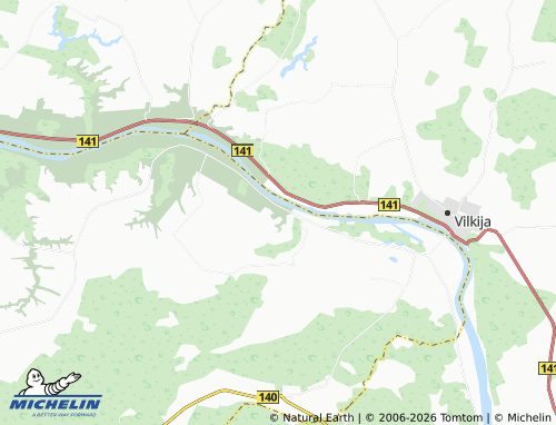 Mappa MICHELIN Žemoji Panemunė - ViaMichelin