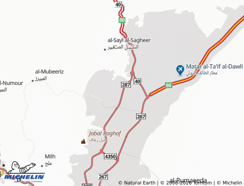 Carte MICHELIN alqamie - ViaMichelin