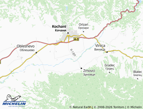MICHELIN Grdovci map - ViaMichelin