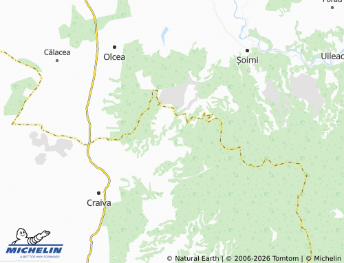 MICHELIN Ciuntești map - ViaMichelin