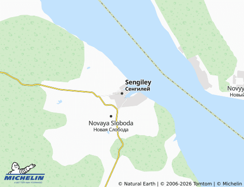 MICHELIN-Landkarte Sengiley - ViaMichelin