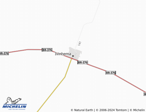 Mapa MICHELIN Ivinhema ViaMichelin
