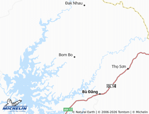 Mappa MICHELIN Bom Bo - ViaMichelin