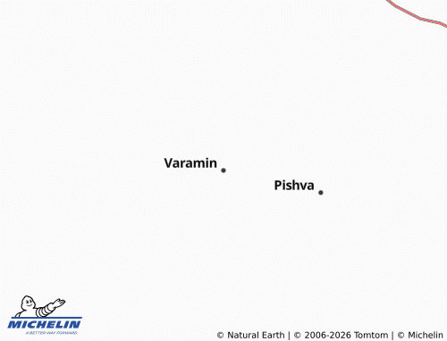 Carte MICHELIN Varamin - ViaMichelin