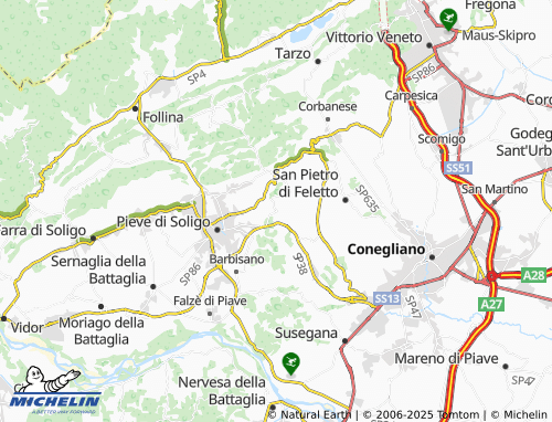 MICHELIN Federa map - ViaMichelin