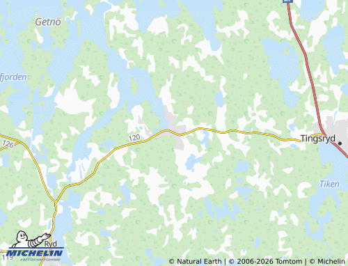 Mappa MICHELIN Urshult - ViaMichelin