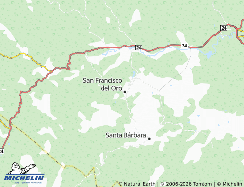 Mappa MICHELIN Cuadrillas Verdes - ViaMichelin