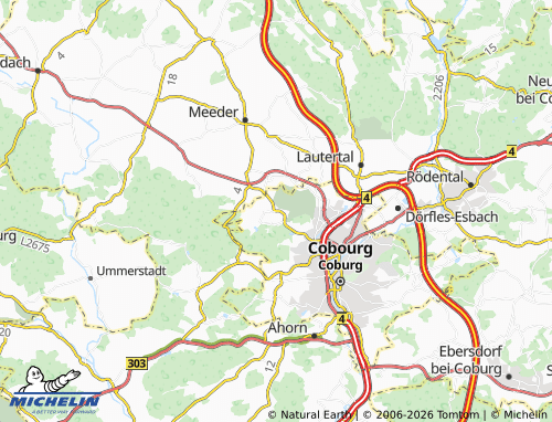Mappa MICHELIN Beiersdorf - ViaMichelin