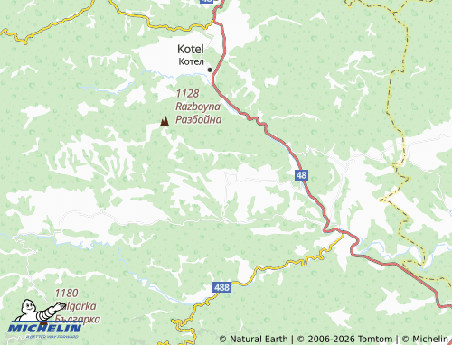 Mapa MICHELIN Zheravna - ViaMichelin