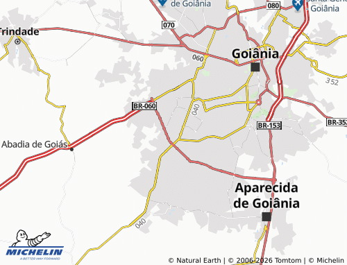 Mappa MICHELIN Setor Três Marias - ViaMichelin