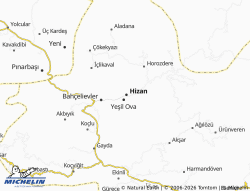 MICHELIN Kültür map - ViaMichelin