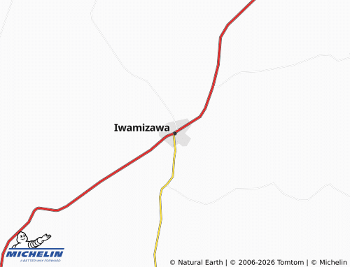 Mappa MICHELIN Iwamizawa - ViaMichelin