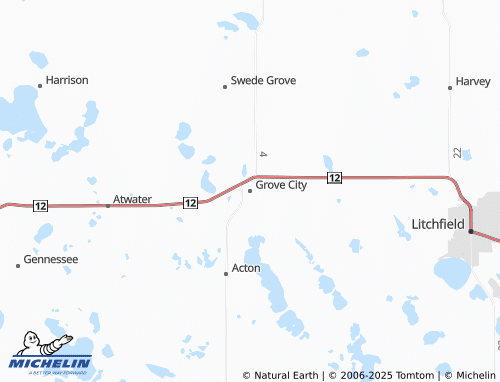 MICHELIN Grove City map - ViaMichelin