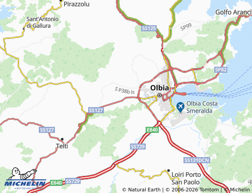 Mapa MICHELIN Mannacciu - ViaMichelin