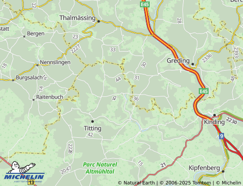 Mapa MICHELIN Morsbach - ViaMichelin