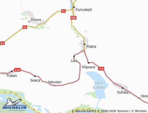 Mappa MICHELIN Lisa - ViaMichelin