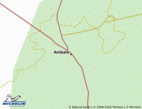 Carte MICHELIN Ambala - ViaMichelin