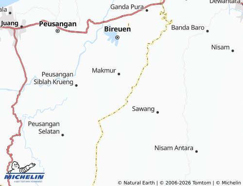 Mapa MICHELIN Batee Dabai - ViaMichelin