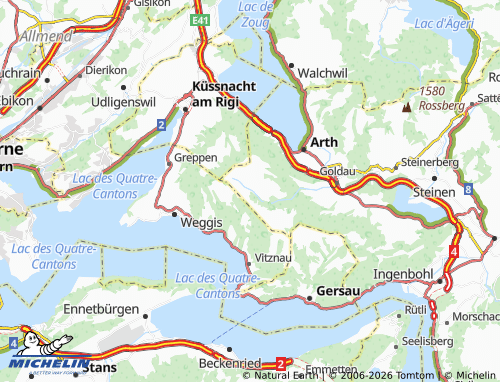 Mappa MICHELIN Rigi Klösterli - ViaMichelin