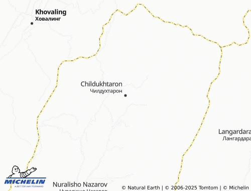 MICHELIN-Landkarte Childukhtaron - ViaMichelin