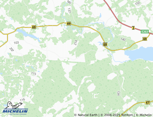MICHELIN Hänike map - ViaMichelin