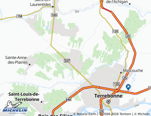 Mappa MICHELIN Domaine-du-Boisé - ViaMichelin