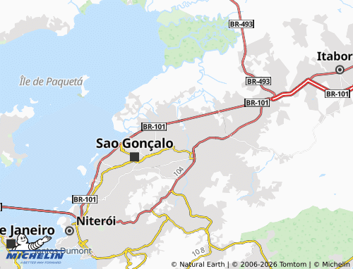 Mapa MICHELIN Trindade - ViaMichelin