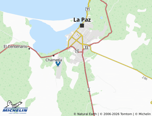 MICHELIN Santa Fe map - ViaMichelin