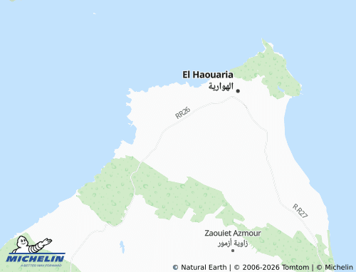 Mappa MICHELIN Sahib al-Jabal - ViaMichelin