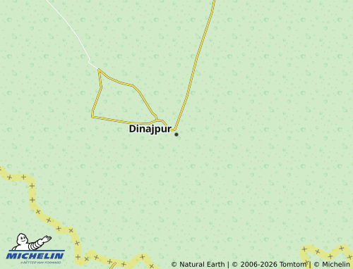 Mapa MICHELIN Dinajpur - ViaMichelin