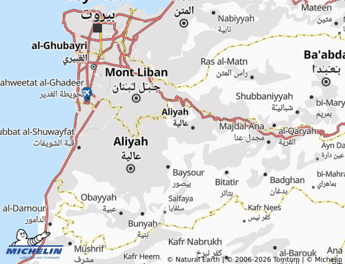 Mapa MICHELIN Qammatiyyah - ViaMichelin