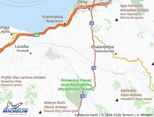 MICHELIN Isoma map - ViaMichelin