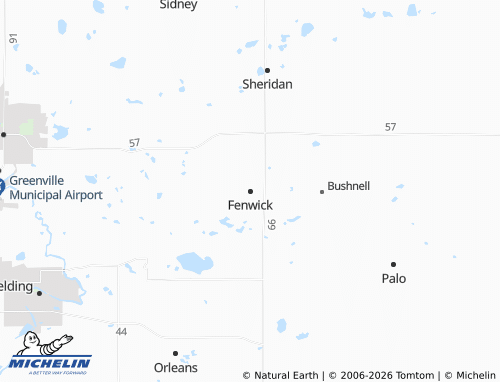 Mappa MICHELIN Fenwick - ViaMichelin