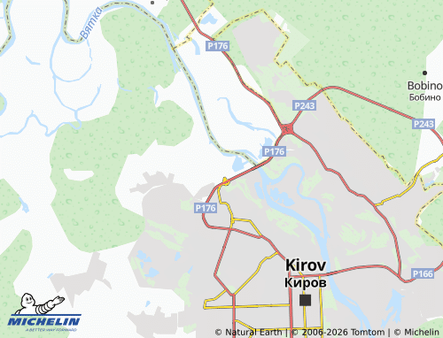 MICHELIN-Landkarte Sannikovy - ViaMichelin