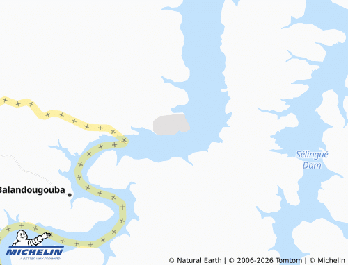 MICHELIN Faraba map - ViaMichelin