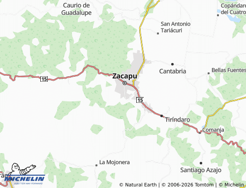 MICHELIN-Landkarte El Jacobo - ViaMichelin