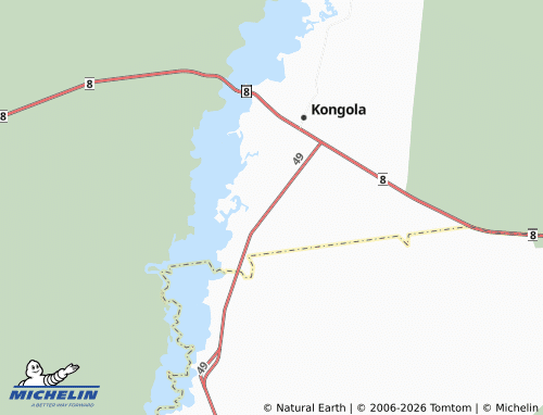 MICHELIN Mapulanga map - ViaMichelin