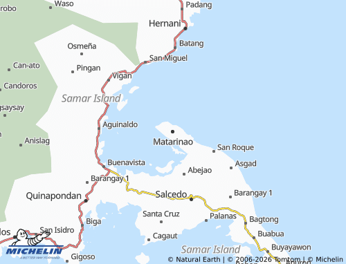 MICHELIN Matarinao map - ViaMichelin