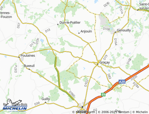 MICHELIN Orville map - ViaMichelin