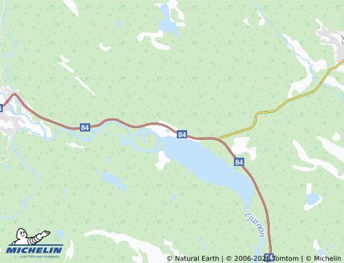 MICHELIN Hedeviken map - ViaMichelin